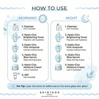 SKIN1004 Centella Hyalu-Cica 4-Step Hydration Routine Set 4