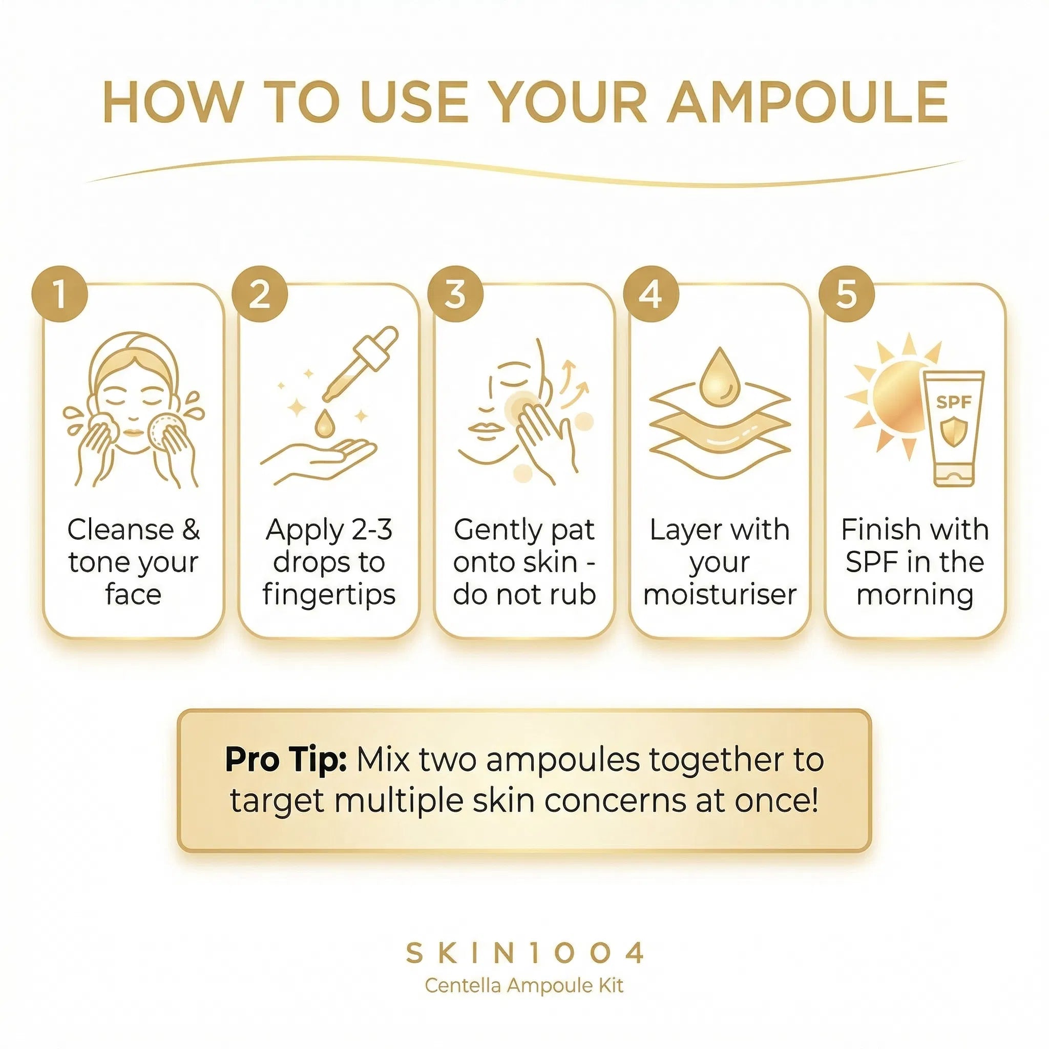 SKIN1004 Madagascar Centella Ampoule Kit — 4 Serums x 30ml
