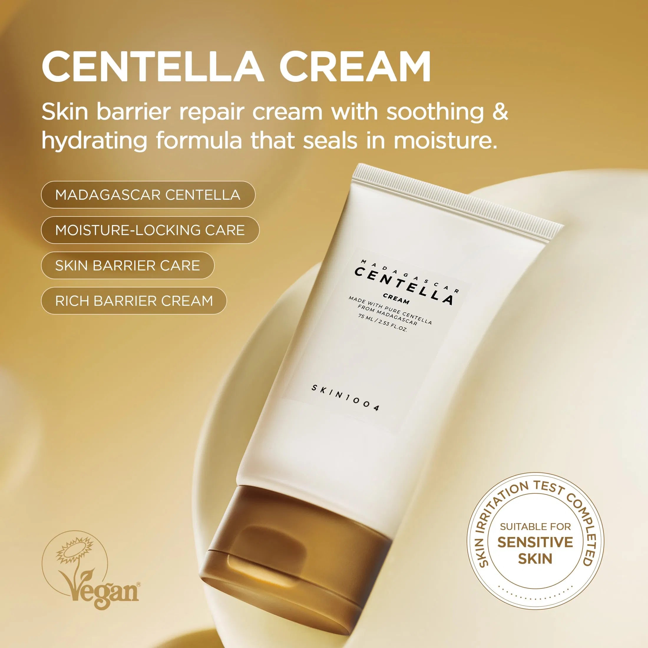 SKIN1004 Madagascar Centella Soothing Cream 75ml